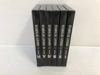 DIABOLIK LOVERS DVD 1-6 volumes set Japan Ver.