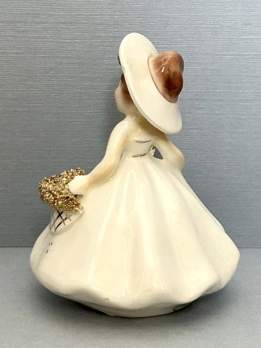 Josef Originals California Doll Of Month August Figure Tilt Head Rare White
