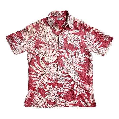 Vintage Ross Sutherland Reverse Print Hawaiian Aloha Shirt  - Men's Large