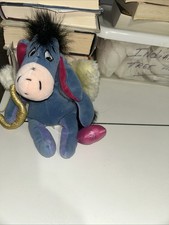 PRE-LOVED MINI BEAN BAG CUPID EEYORE 9" MADE EXCLUSIVELY FOR WALT DISNEY COMPANY