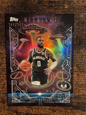 2025-26 Topps Midnight - Daydreamers Damian Lillard #DD-12 Morning /149