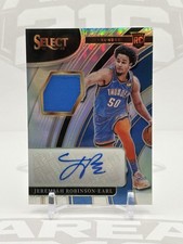 2021-22 Panini Select - Rookie Jersey Autographs Jeremiah Robinson-Earl #RJ-JRE