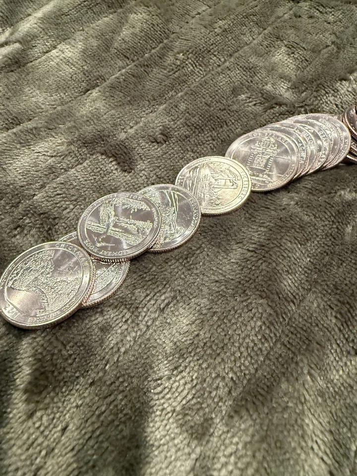 2010-2015 National Park Quarters Set 30 Coins in Littleton Tube - Image 4 of 4