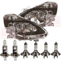 Scheinwerfer Set FüR Renault Clio Bj. 05/09->> H7+H7+H1 Inkl. Philips Lampen NC9