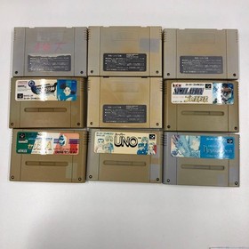 Nintendo Super Famicom Game Software 60 Pack Lot Japan Bundle & SFC Set