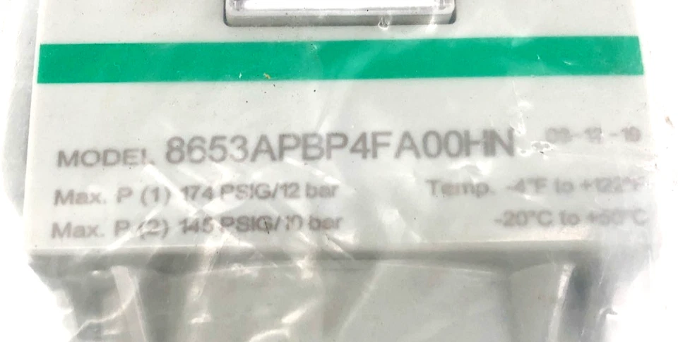 New Asco Numatics 8653APBP4FA00HN Particulate Filter 5 Micron 1/2" NPTF 174psig - Image 3 of 4
