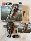 LEGO Star Wars Boba Fett’s Starship 75312 + box + instructions - No minifigs