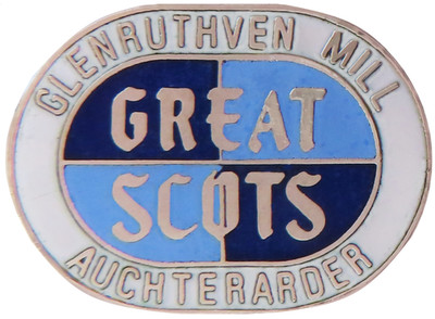 Glenruthven Mill Heritage Centre Auchterarder Pin Anstecker Schottland