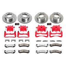 Power Stop 1-click Z36 Extreme Truck And Tow Brake Kits With Caliper Kc2073-36