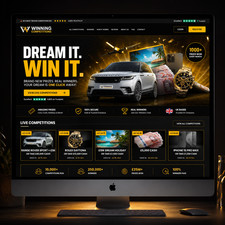 WINNING COMPETITION WEBSITE &ndash; FULLY BUILT FOR SALES