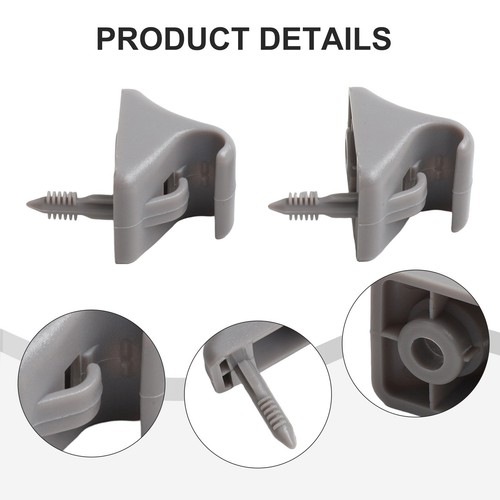 Pack of Two Sun Visor Clips for Hyundai For Getz (2002 2011) Reliable Fit - Picture 11 of 12