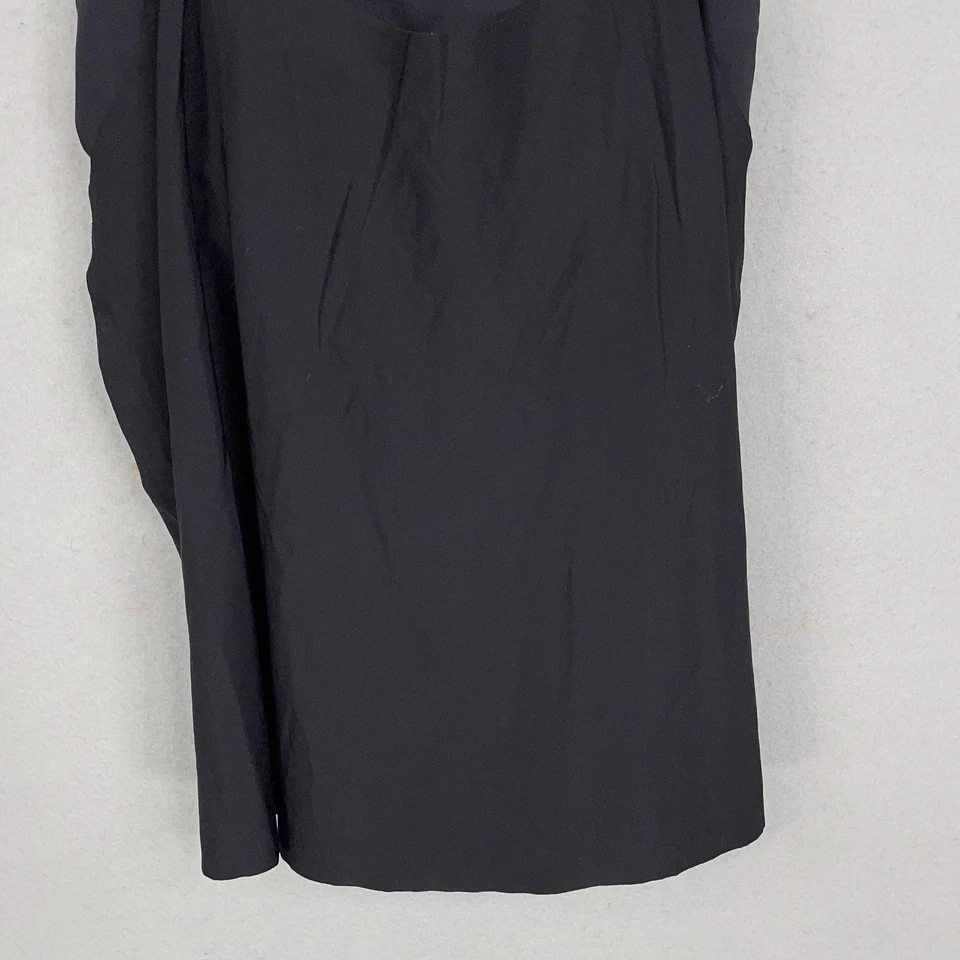 Camiseta sin mangas Athleta para mujer mediana negra espalda deportiva sujetador incorporado entrenamiento atlético Foto 3 de 4