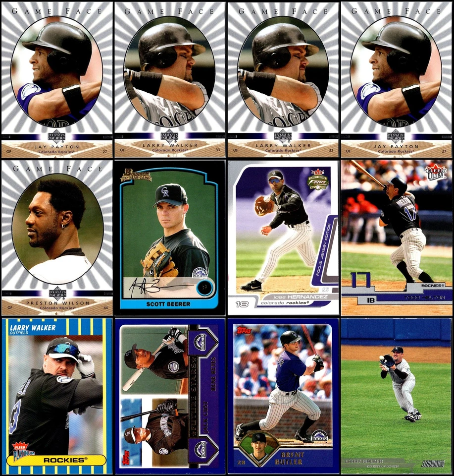 Lote de tarjetas Colorado Rockies (71) 2003 - Una verdadera joya - ¡Haz que cada día sea especial! Foto 2 de 4