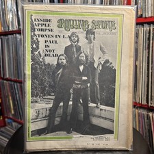 BEATLES Rolling Stone #46 November 15 1969 The Beatles Hendrix Stones ROCK OFFER