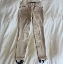 Cavalleria Toscana Girl's Jodhpurs, Size 10 with Stirrup Straps. Excellent Cond.