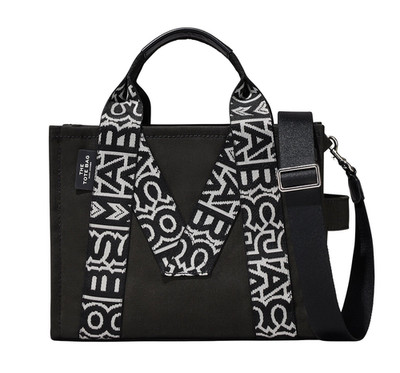 Marc Jacobs Shopper Tasche Canvas schwarz
