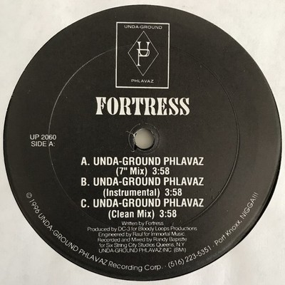 Fortress - Unda-Ground Phlavaz (US Original / Rare Underground)