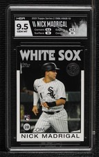 2021 Topps 1986 Baseball 35th Anniversary Series 2 Nick Madrigal HGA 9.5 8k4