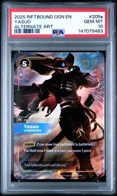 2025 RIFTBOUND: LEAGUE OF LEGENDS OGN-ORIGINS #205A YASUO