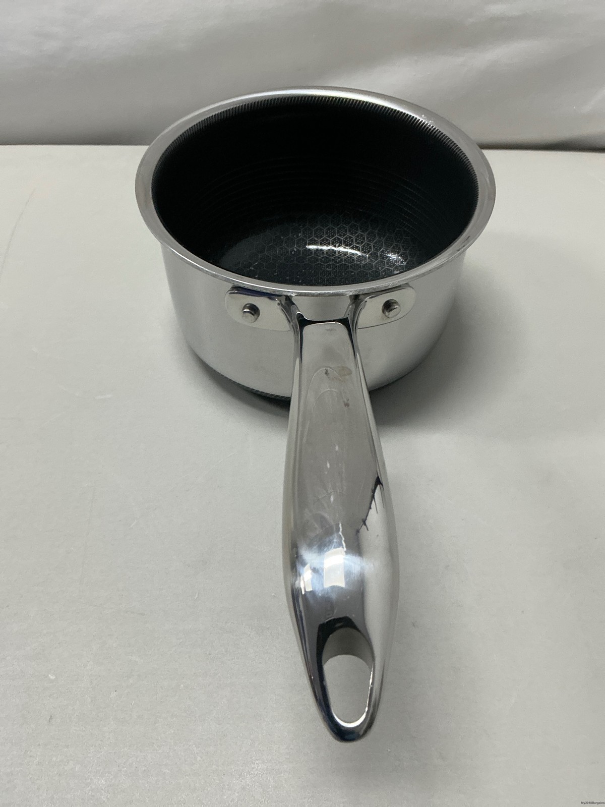 HexClad Hybrid Nonstick 1-Quart Saucepan No Lid