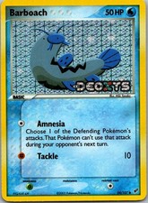 Barboach 54/107 Common Deoxys Pokemon Reverse Holo Moderately Played on eBay