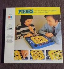 PIÈGES Jeu de Société MB Jeux 1972 Complet Stratégie Vintage