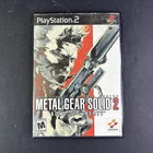 Metal Gear Solid 2 Sons of Liberty PS2 PlayStation 2 Complete CIB Black Label