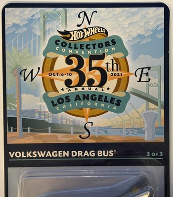 Hot Wheels 35th Annual Collectors Convention Volkswagen Drag Bus