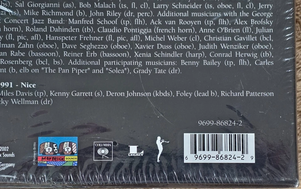 Miles Davis Complete at Montreux 1973-1991 - 20 CD Box Set Columbia SEALED! - Image 3 of 4