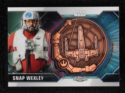 2021 Topps Chrome Star Wars Legacy 90/99 Snap Wexley #SM-SWX 1m1a