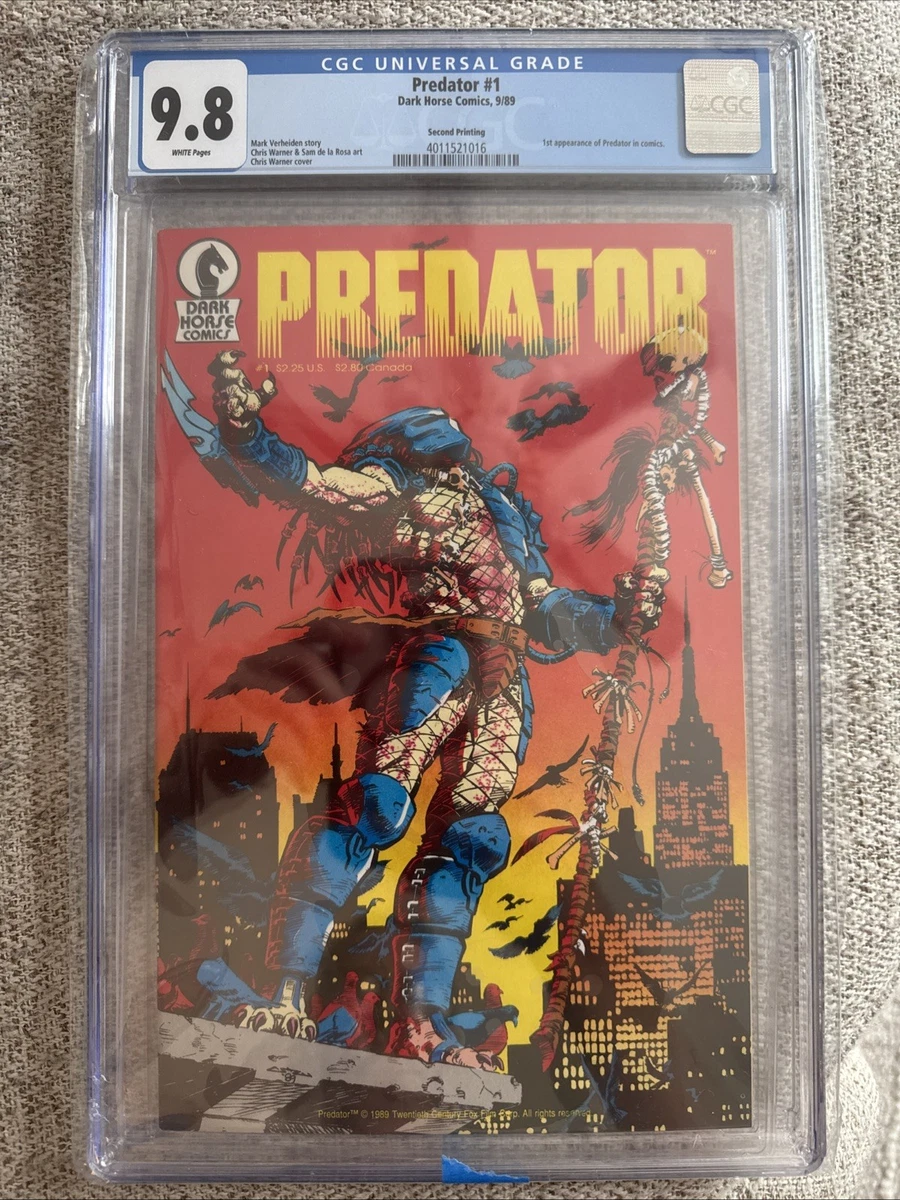Predator 9.8 Near Mint/Mint Comics, Graphic Novels & TPBs for sale