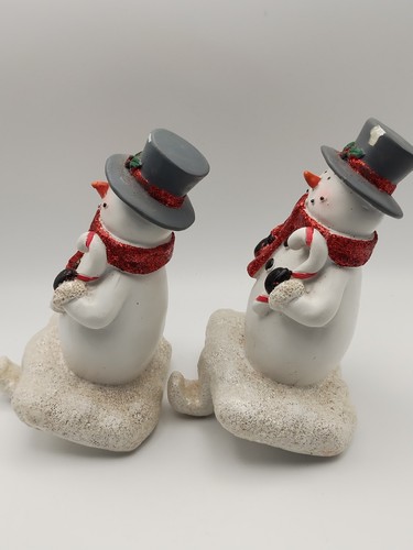 Weihnachten Strumpfhalter Winter Schneemann Mantel Regal Haken 2er Set schwer LESEN - Bild 3 von 20