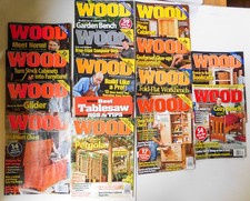 Lot of 15 Vintage Better Homes  Gardens WOOD Magazine Lot 2009-2011