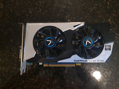 Sapphire Vapor-X Radeon HD 7770 GHZ Edition 1GB GDDR5 Graphics Card