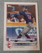 Triston Mckenzie 2022 Topps Baseball Card # 85