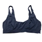 Parade Womens Bralette Size M Blue Tencel Lyocell Scoop Neck Comfort Bra