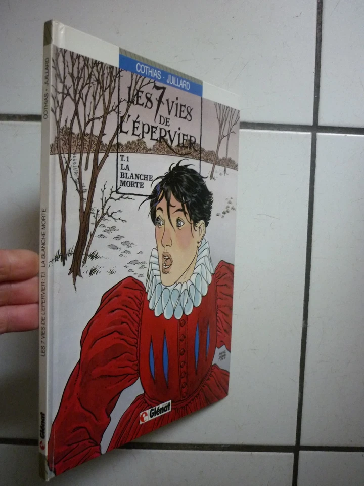 JUILLARD / LES 7 VIES DE L EPERVIER  1 /  LA BLANCHE  MORTE  +  DEDICACE - Photo 3/4