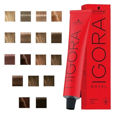 Schwarzkopf Professional - Igora Royal Permanent Hair Colour Beiges & Gold Serie
