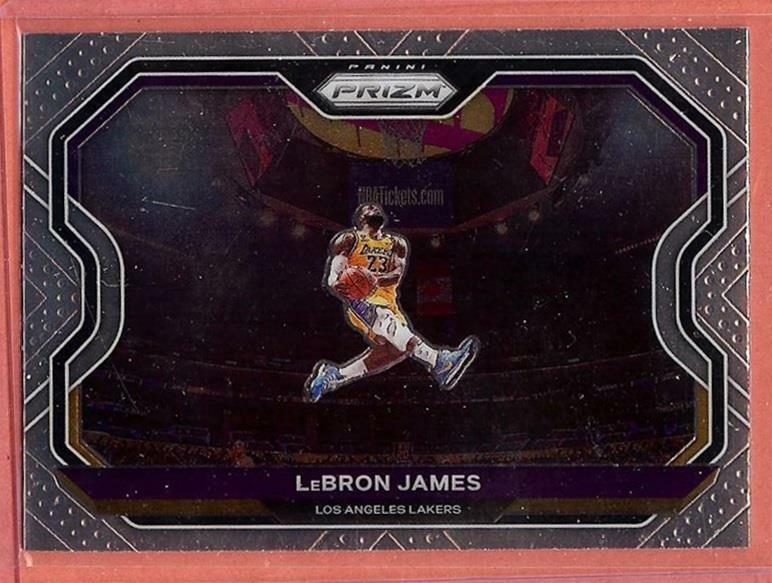 2020-21 PANINI PRIZM KOBE TRIBUTE DUNK LEBRON JAMES #1!! LJ2 | eBay