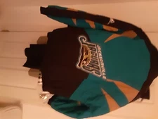 Apex One Jacksonville Jaguars Throwback Starter Jacket  XLarge Coat Nfl Vintage