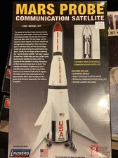 NEW Lindberg Mars Probe Communication Satellite Model Kit 1/200 #91003