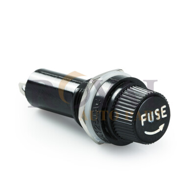Fuse Holder Panel Mount for US (AGC) fuses 1/4'' * 1.25'' 12v AGC