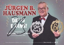 Jürgen B. HAUSMANN - dt. Kabarettist, Origin...