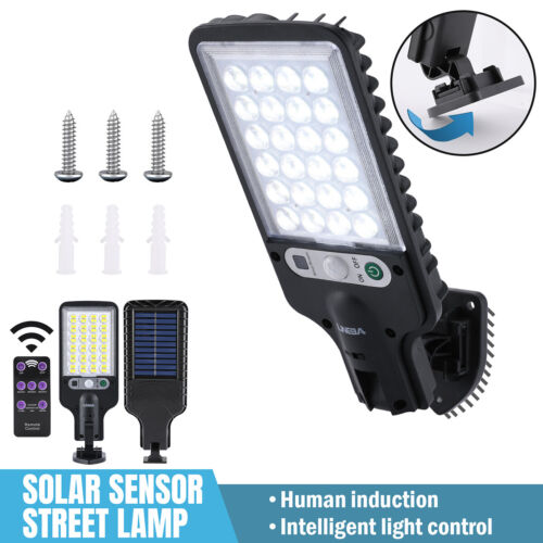 Luces Solares de Patio COB Led Reflector Sensor De Movimiento De Seguridad Patio - Picture 105 of 137