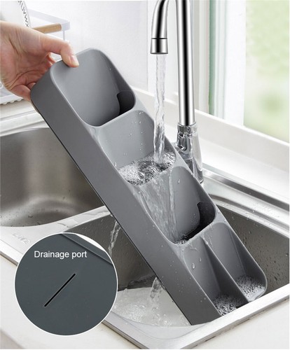 Kitchen Drawer Organizer Cutlery Tray Insert Cabinet Utensil Storage Box Holder - Picture 3 of 15