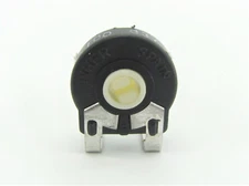 (5x) 100 - 10K - 1M - 2M Ohm - 1/4W Trim Pots - Vertical Adjust - Piher PT15XV18