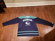 Mighty Mac Sports Vancouver Canucks NHL Hockey Jersey Youth XL 