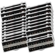 20XBrackets Dental Orthodontic Metal Braces Mini/Standard Roth/MBT 022 Hooks 345