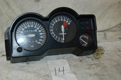1988-2007 KAWASAKI EX250 NINJA GAUGE CLUSTER 10,392 MILES - Picture 2 of 8