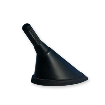 Antenna / Aerial Stubby Bee Sting for Mini Cooper Convertible Carbon Black 3.5cm
